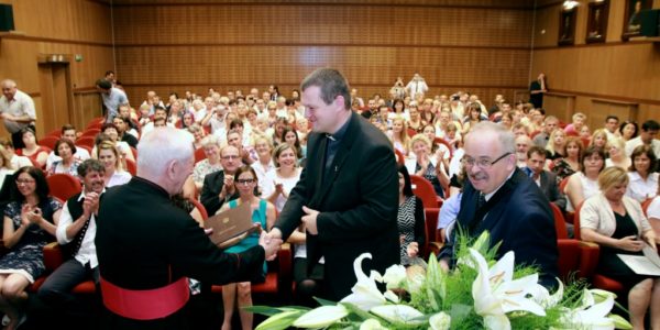 Diplomaosztó a Veszprémi Érseki Hittudományi Főiskolán