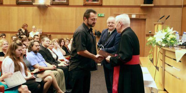 Diplomaosztó a Veszprémi Érseki Hittudományi Főiskolán