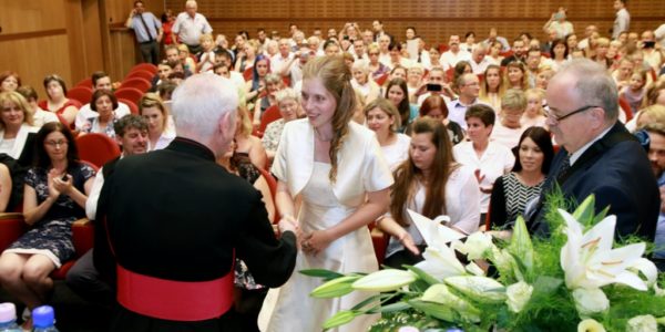 Diplomaosztó a Veszprémi Érseki Hittudományi Főiskolán